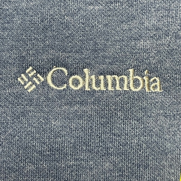 Men's Columbia Hart Mountain II Crewneck Pullover Blue Size: Small - Picture 6 of 10